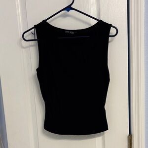 SHEIN Classic Black Tank Top